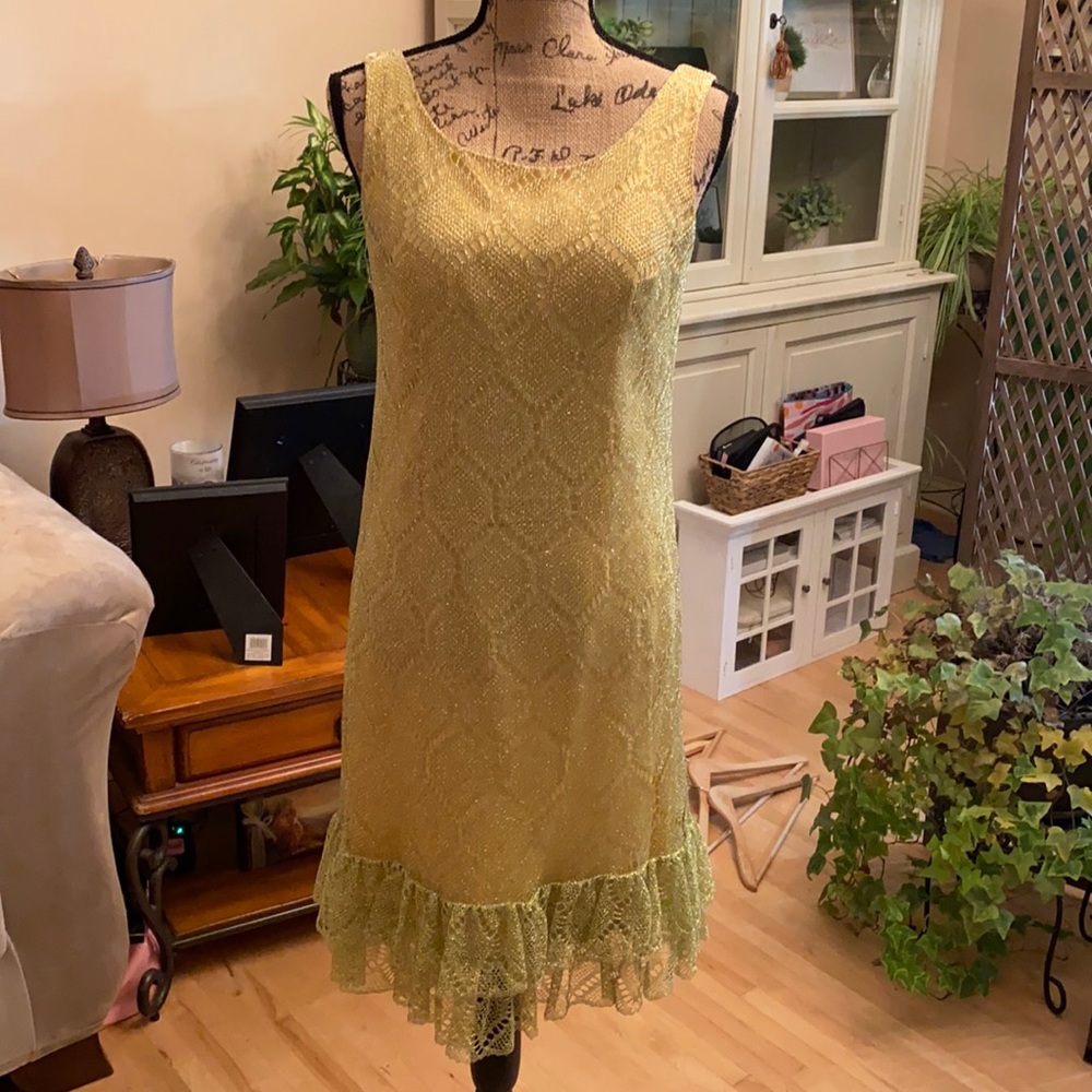 1960’s Union Made Mod Sheath Midi Dress